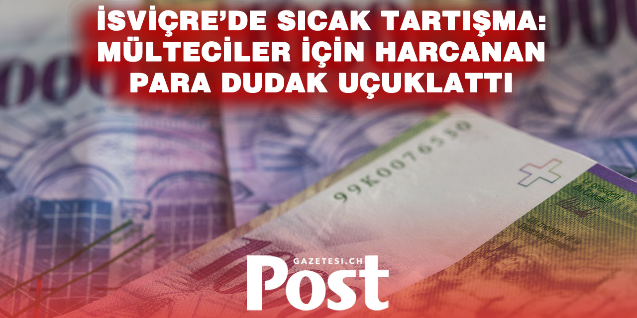 Şok rakam: Bir mülteci ailesi için yılda 400 bin frank! Tartışma alevlendi