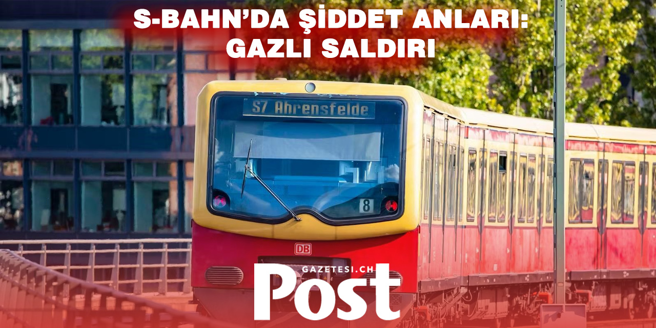 Berlin’de S-Bahn’da şok olay: İsviçreli adam polise biber gazı sıktı