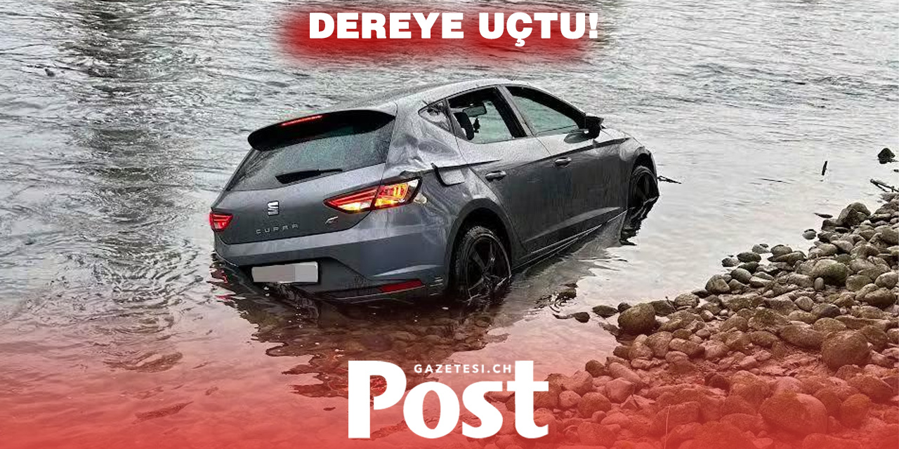 Aargau’da korku dolu anlar: 19 yaşındaki sürücü aracıyla nehre uçtu