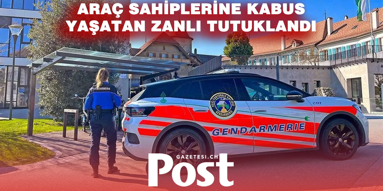 Vaud’da seri oto hırsızı yakalandı: 80 araca dadandığı ortaya çıktı