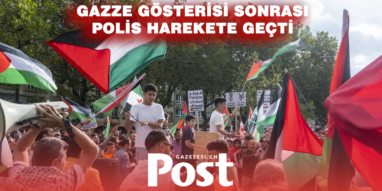 Bern’de Gazze protestosu soruşturması: 31 kişi aranıyor