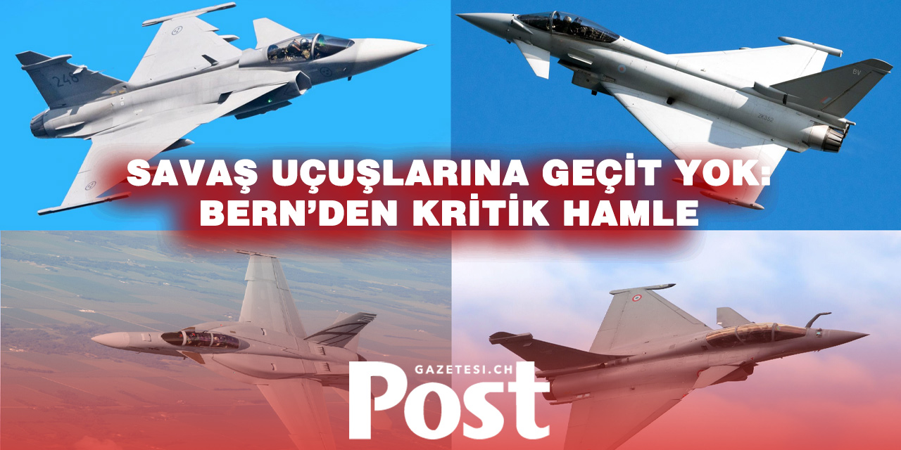 İsviçre’den kritik karar: ABD’nin askeri uçuşlarına ret