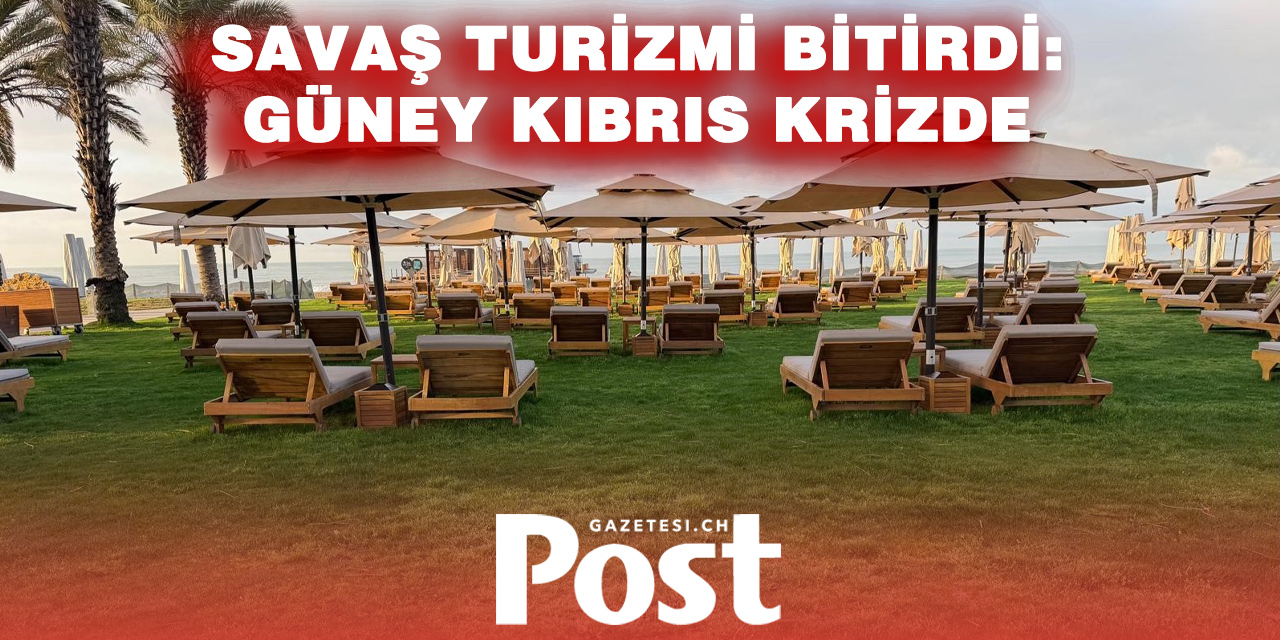 Turistler kaçtı: Güney Kıbrıs’ta turizm çöküşe geçti