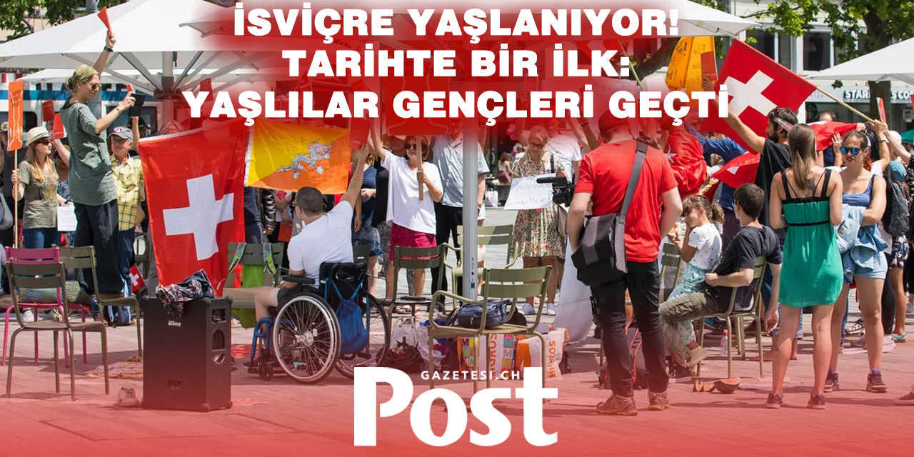 NÜFUS KRİZİ KAPIDA MI? YAŞLILAR İLK KEZ ÖNE GEÇTİ