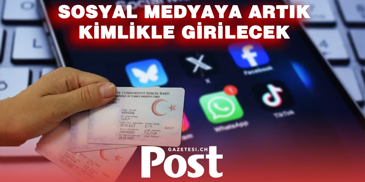 Adalet Bakanı Gürlek: ''Sosyal Medyaya Kimlikle Girilecek''