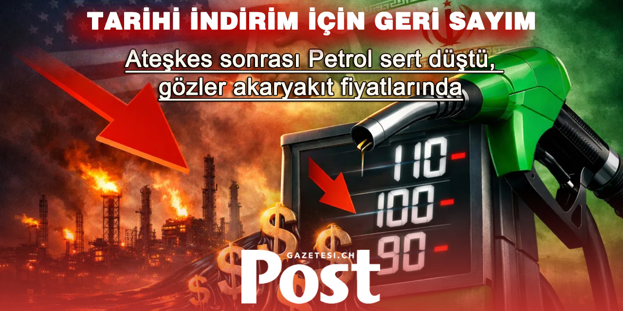 Ateşkes sağlandı, petrol sert düştü! Akaryakıta tarihin en büyük indirimi bekleniyor