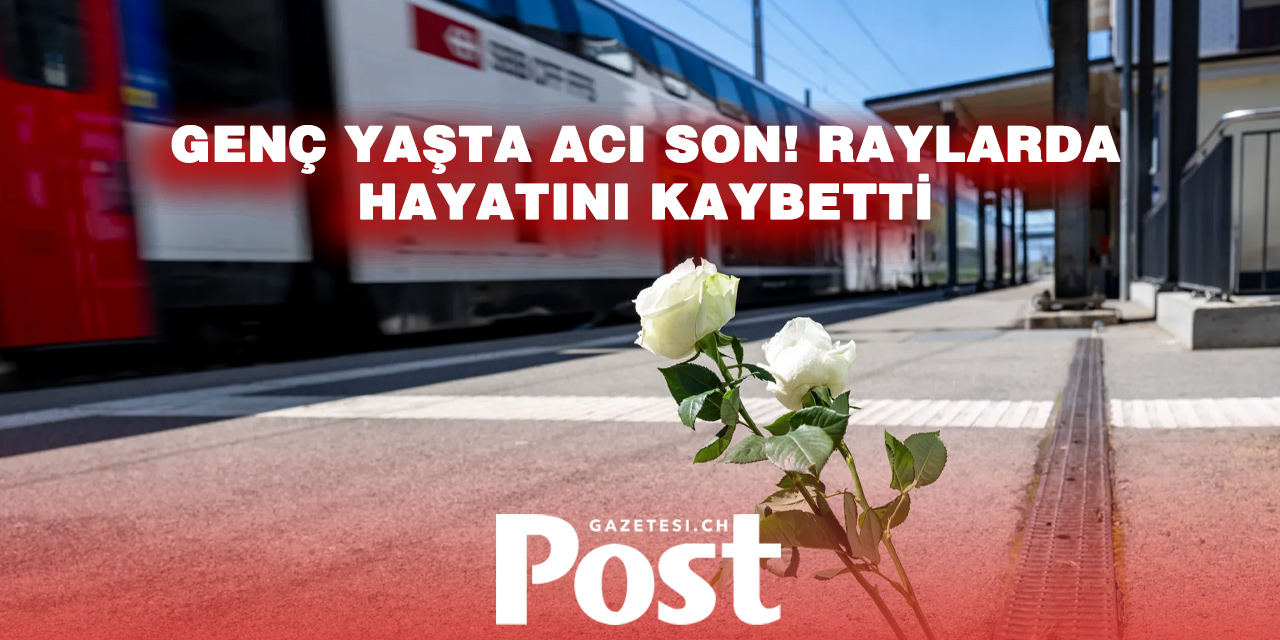 RAYLARDA FECİ SON! 15 YAŞINDAKİ GENÇ TRENİN ALTINDA CAN VERDİ