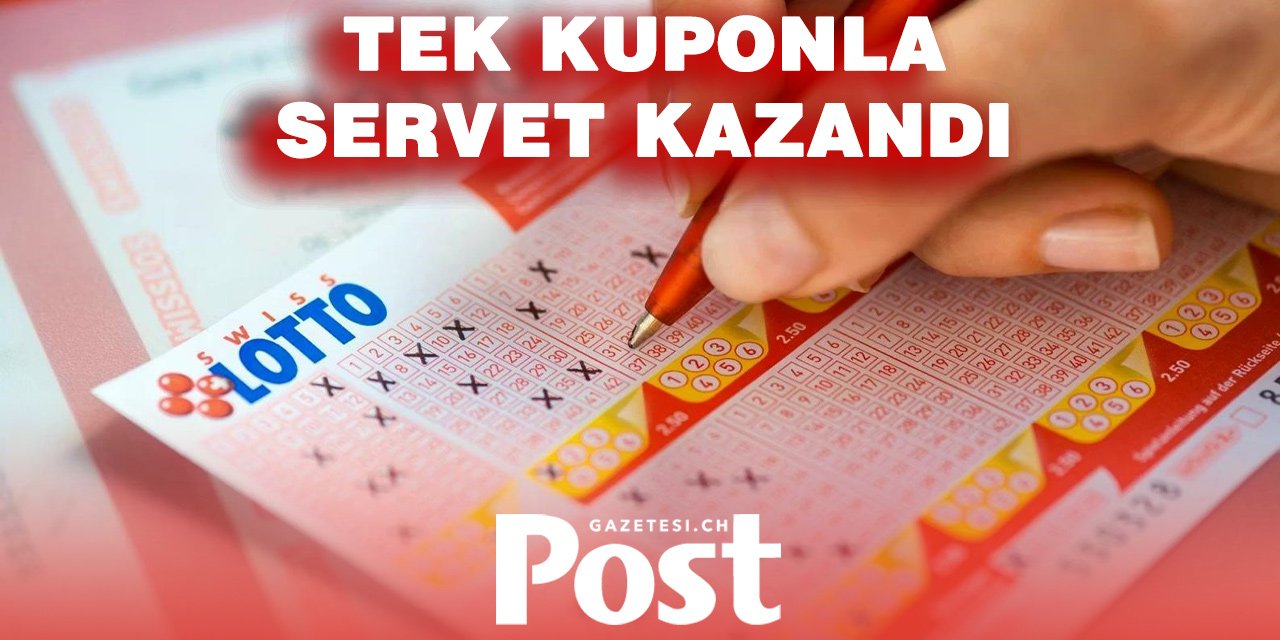 İSVİÇRE’DE ŞANS PATLADI: TEK BİLET 23 MİLYON FRANK KAZANDIRDI