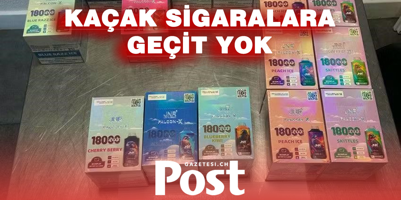GÜMRÜKTE BÜYÜK OPERASYON: 320 ELEKTRONİK SİGARA İMHA EDİLDİ