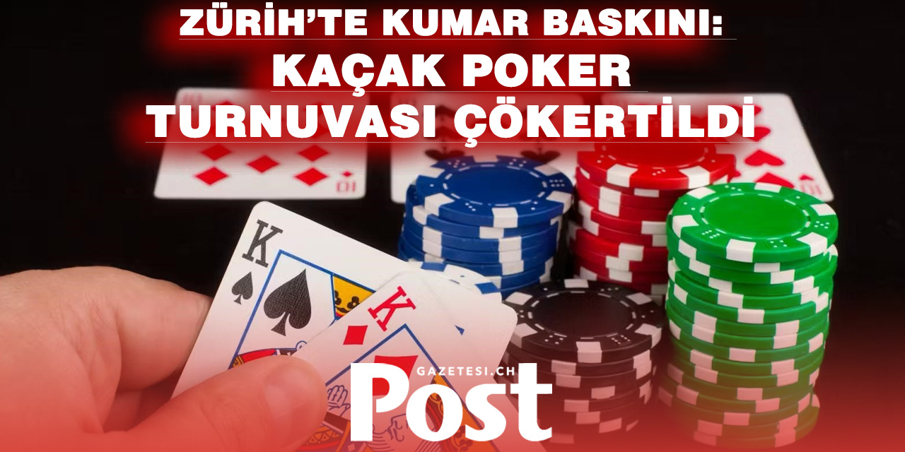 Glattbrugg’da kaçak kumar operasyonu: Polis binlerce frank ele geçirdi