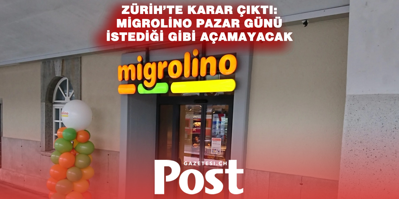 Zürih ve Winterthur’da Migrolino’ya pazar mesaisi engeli