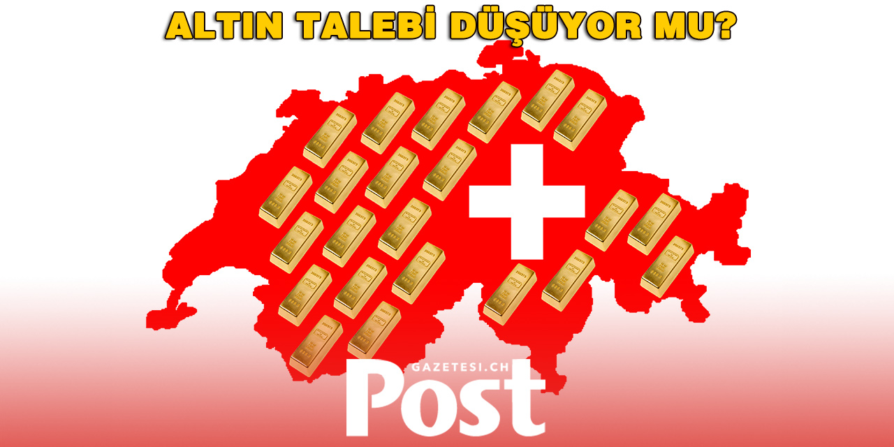 İsviçre'nin Türkiye'ye altın ihracatı martta hafif geriledi