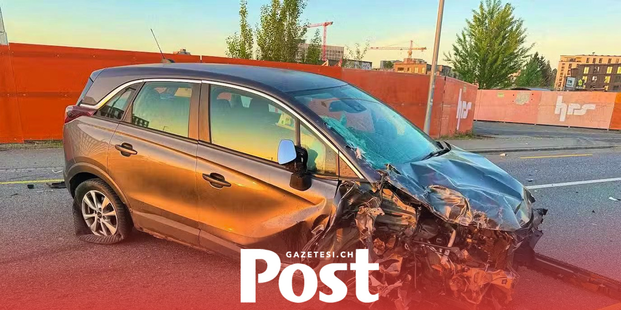 Aargau’da alkollü sürücü kazaya neden oldu