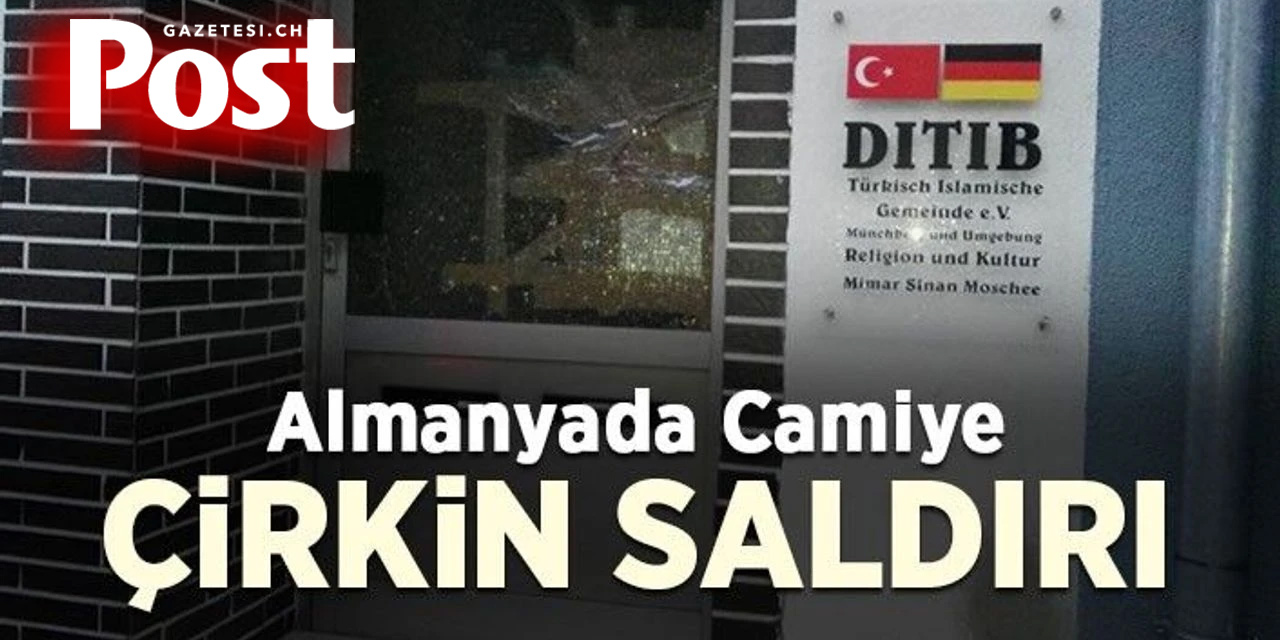 Almanya’da DİTİB camisine çirkin saldırı