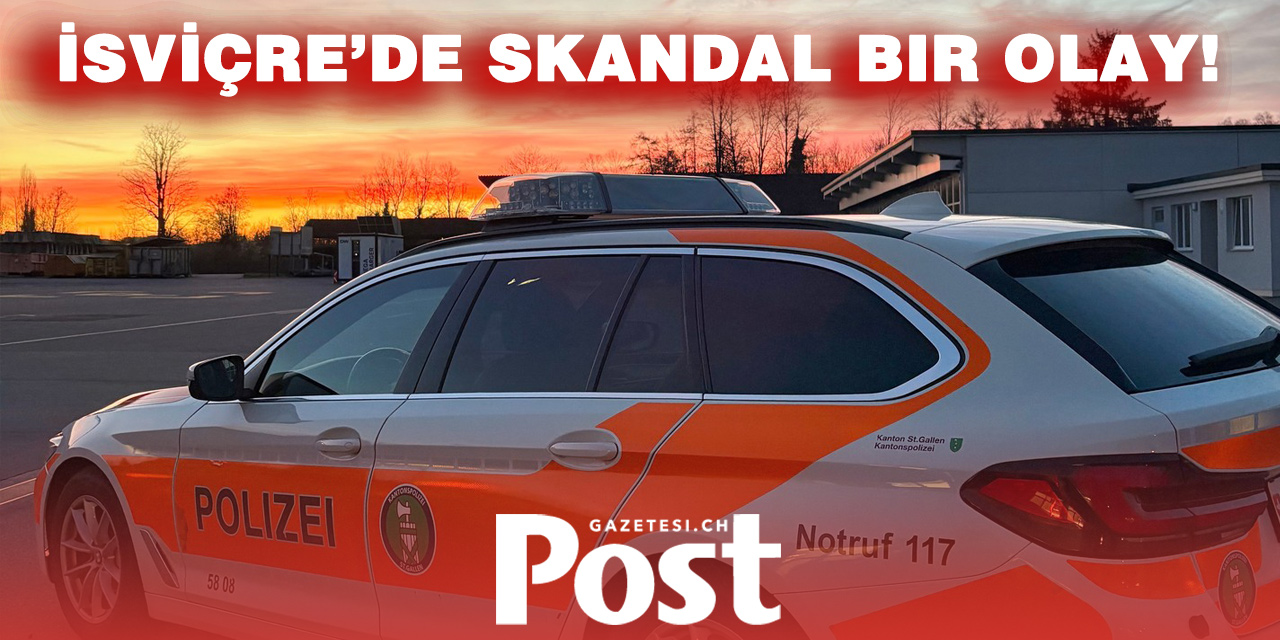 İsviçre’de Çalıntı Araçla Kaçış: Biri 14 Yaşında İki Kişi Yakalandı