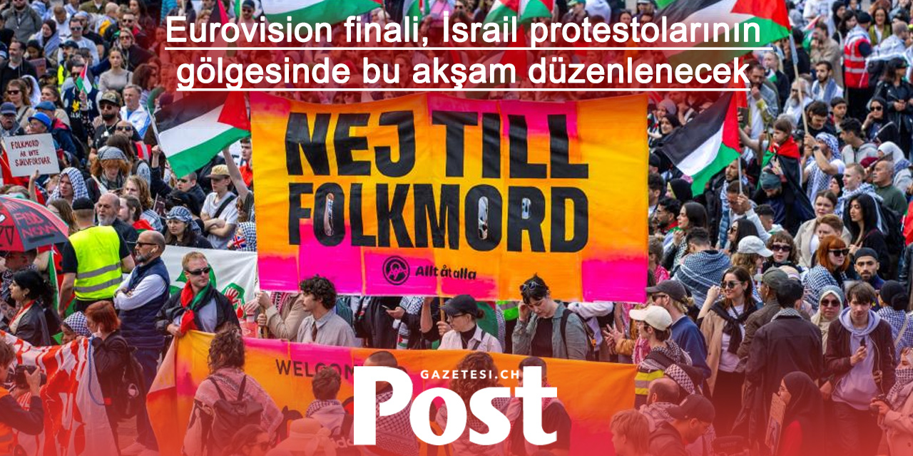 Eurovision Finali Öncesi Viyana’da İsrail Protestosu