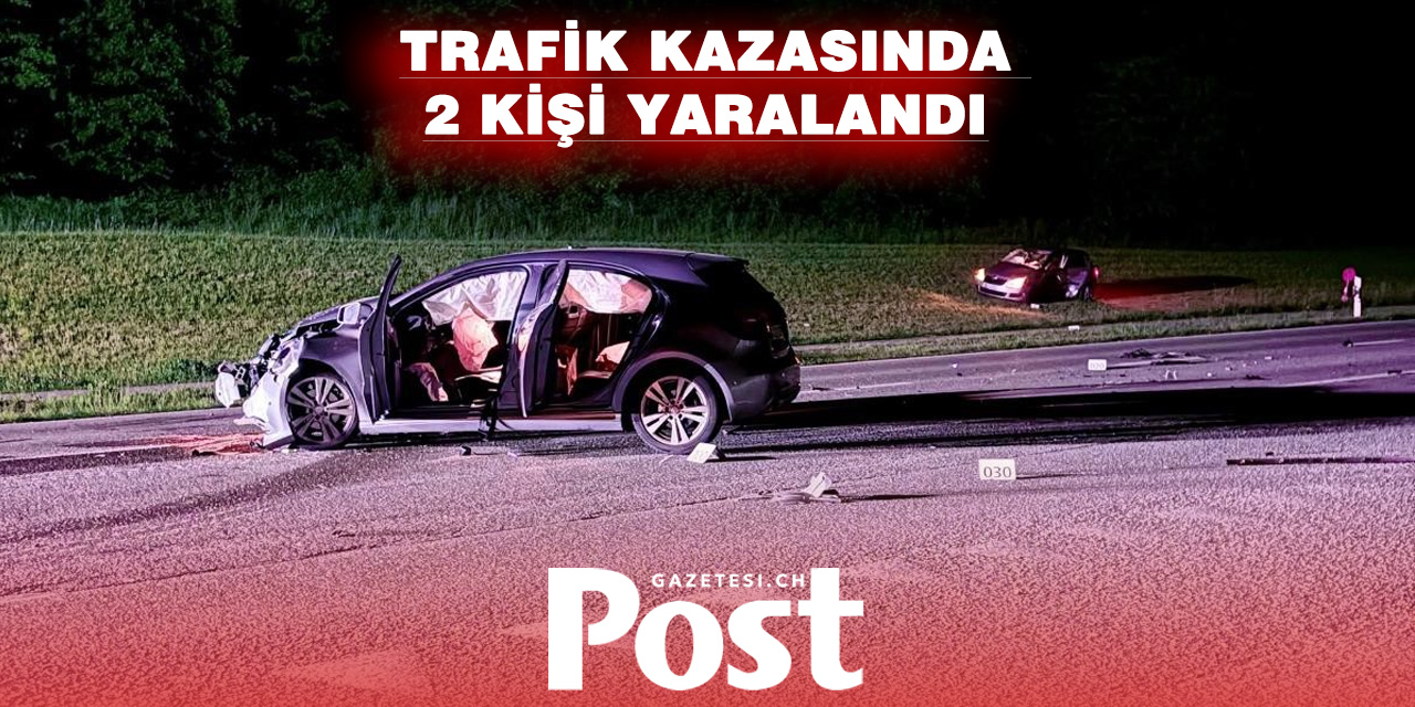 Weiach’ta İki Otomobil Çarpıştı: İki Kişi Yaralandı
