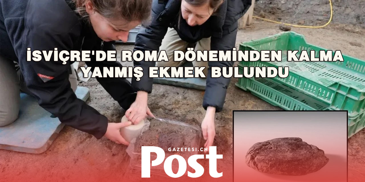 2 bin yıllık somun ekmek bulundu
