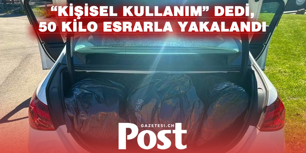 8 Çöp Torbasında 50 Kilo Esrar Ele Geçirildi