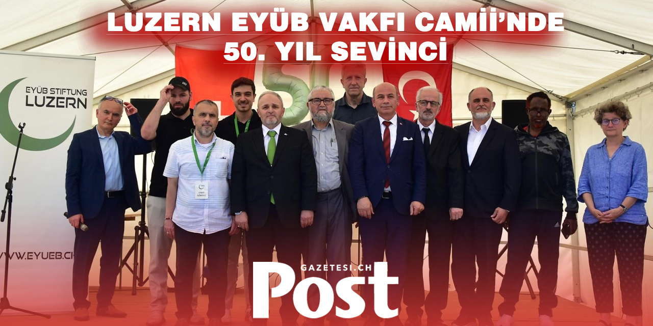 Luzern Eyüb Vakfı Camii 50. Yıl Programına Yoğun İlgi