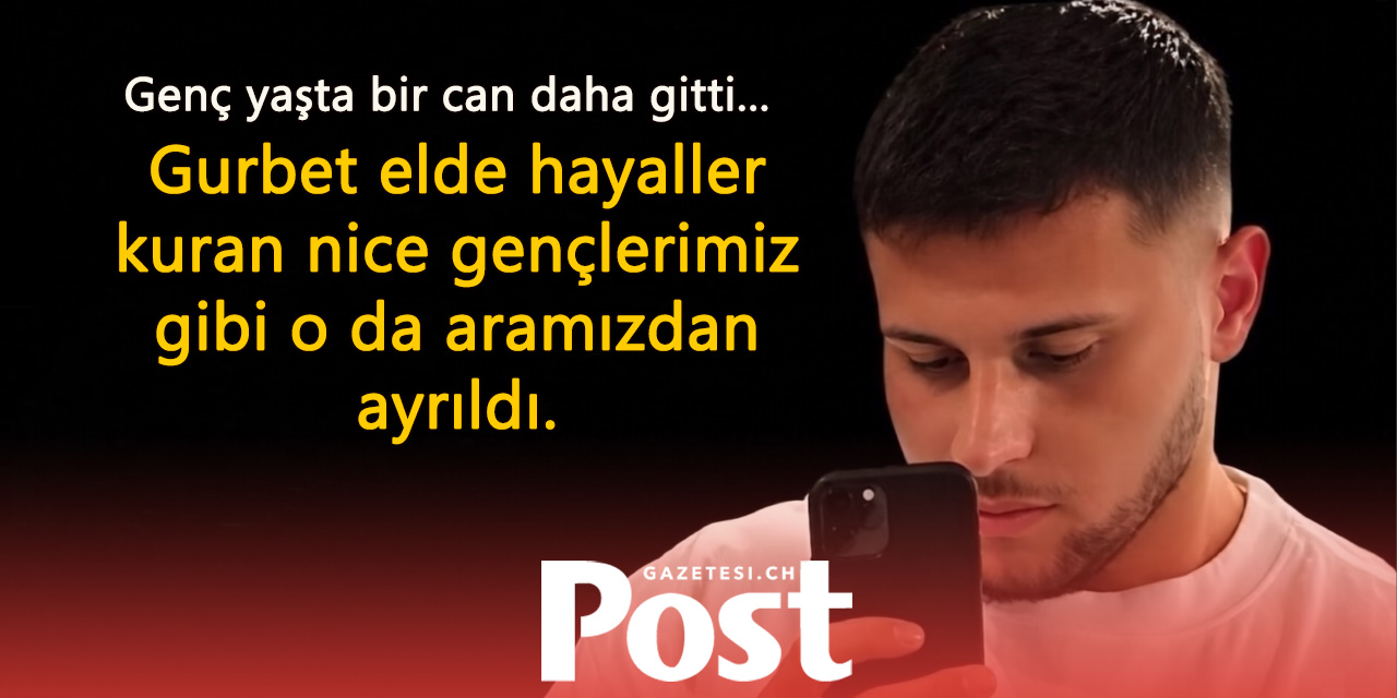 26 Yaşındaki Gurbetçi Genç Motosiklet Kazasında Yaşamını Yitirdi