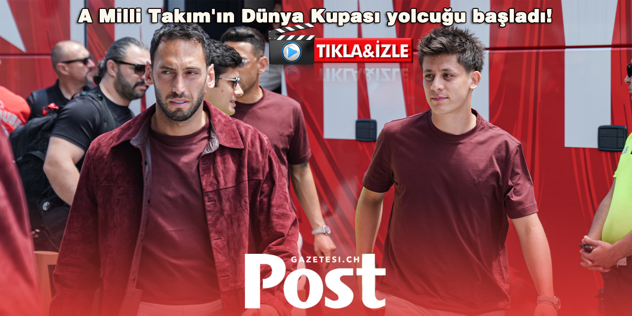 A Milli Futbol Takımı, ABD'ye gitti!