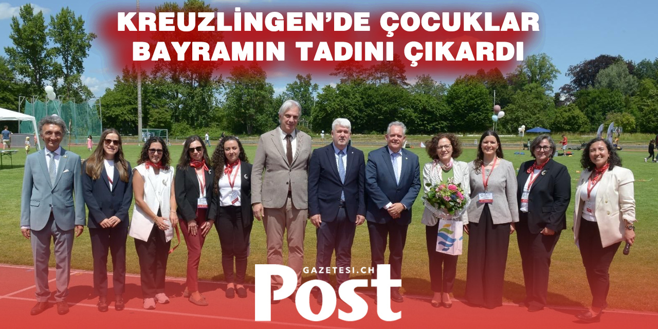 Kreuzlingen’de 23 Nisan Coşkusu: Çocuklar Bayramlarını Doyasıya Kutladı