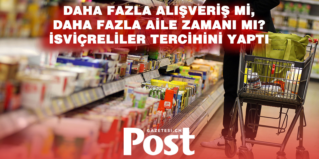 İsviçreliler Pazar Günü Alışverişine Sıcak Bakmıyor