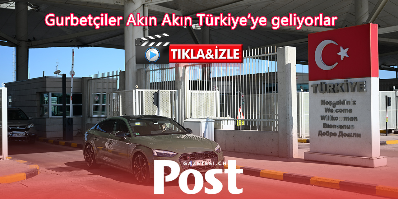 Gurbetçiler yurda giriş yapmaya başladı: Bayrağı görmek bir başka