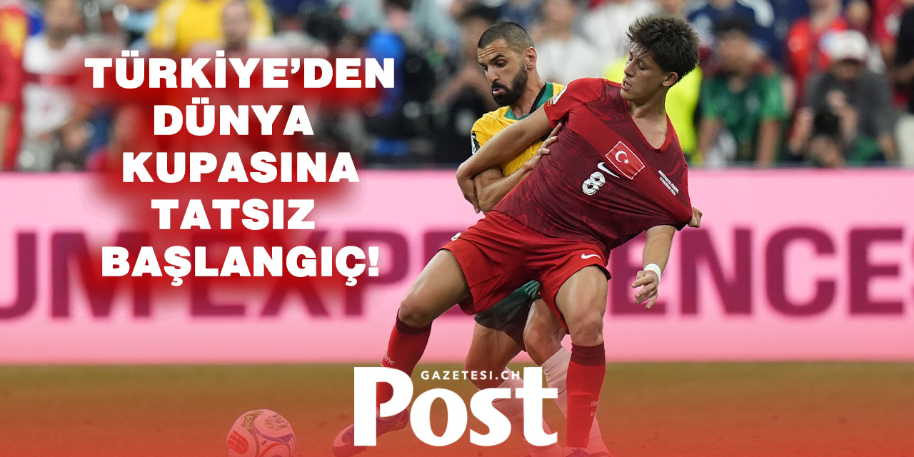 Millilerden kötü başlangıç: Dünya Kupası'ndaki ilk sınavda hüsrana uğradık