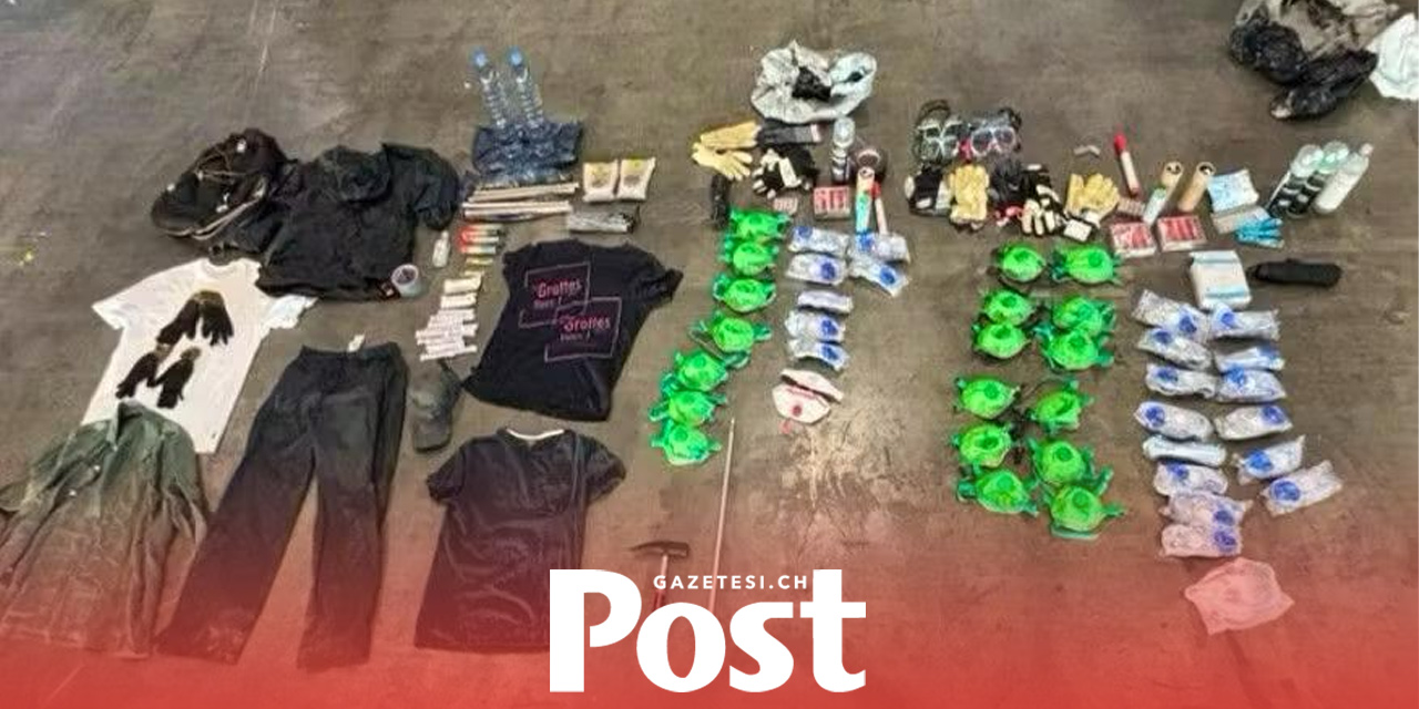 Cenevre’de G7 Protestoları Öncesi Operasyon: Çok Sayıda Tehlikeli Madde Ele Geçirildi