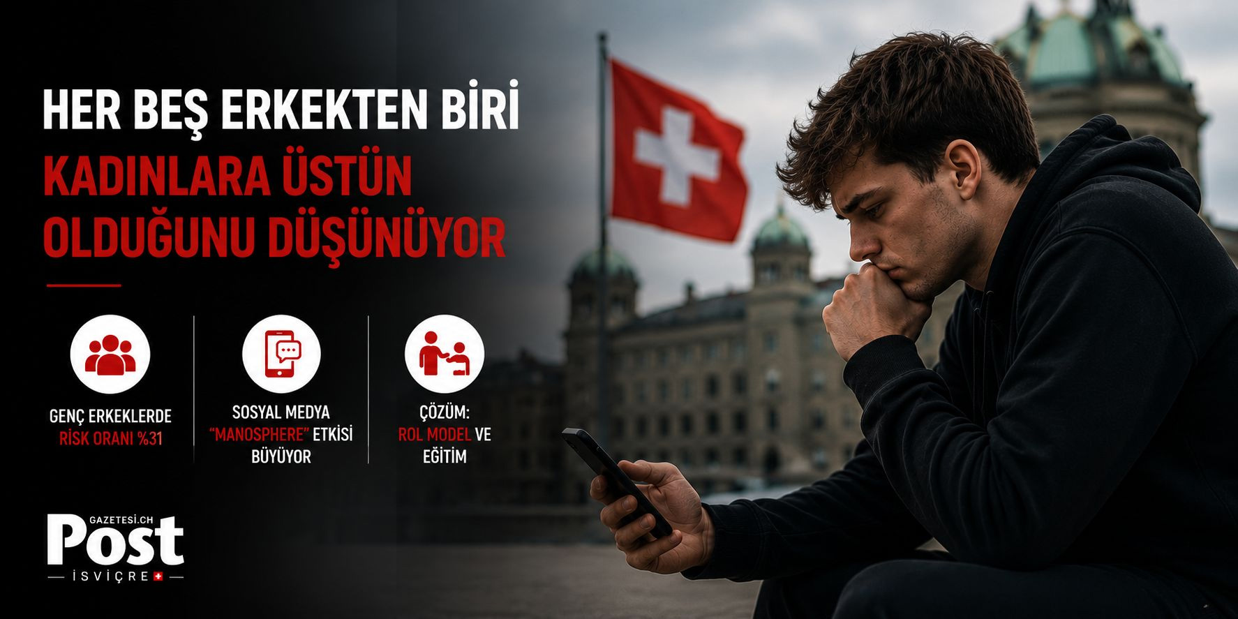 Yeni Araştırma, İsviçre’de Erkeklik ve Toplumsal Cinsiyet Algılarını İnceledi
