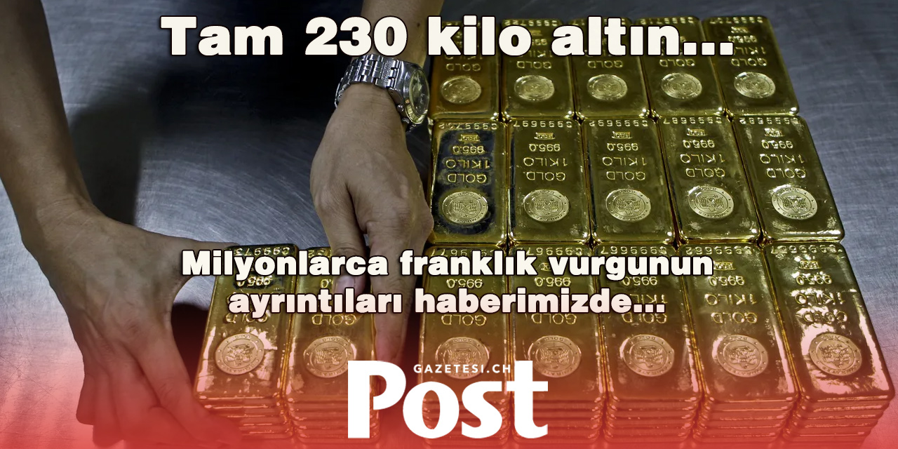 İsviçre’ye 230 kilo hurda altın sokan İtalyan çete çökertildi