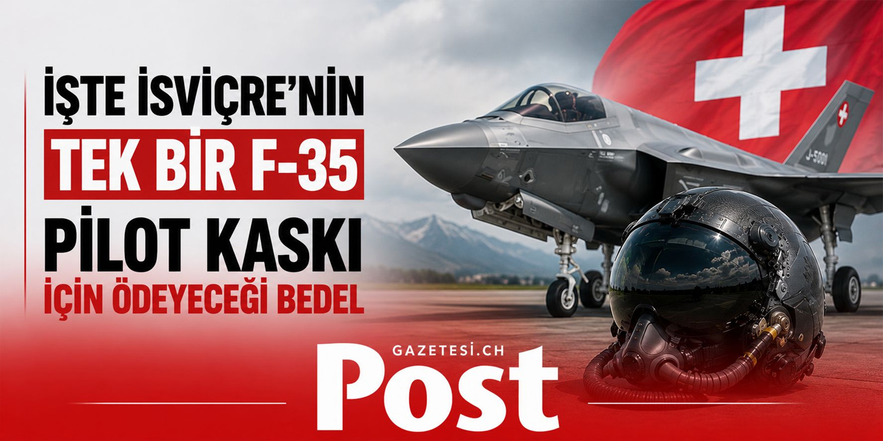 Bir Kask, Bir Servet: F-35 Pilotlarının Başındaki Teknoloji