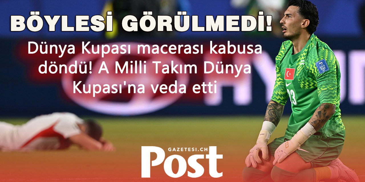 Türkiye Dünya Kupası'nda gruptan çıkamadı