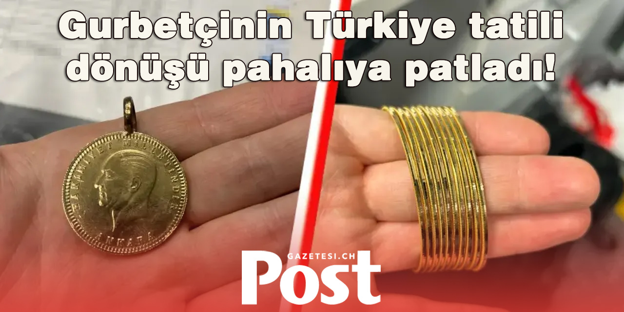 Türkiye'den dönen gurbetçi kadının bavulundan çıkan altınlara devlet el koydu
