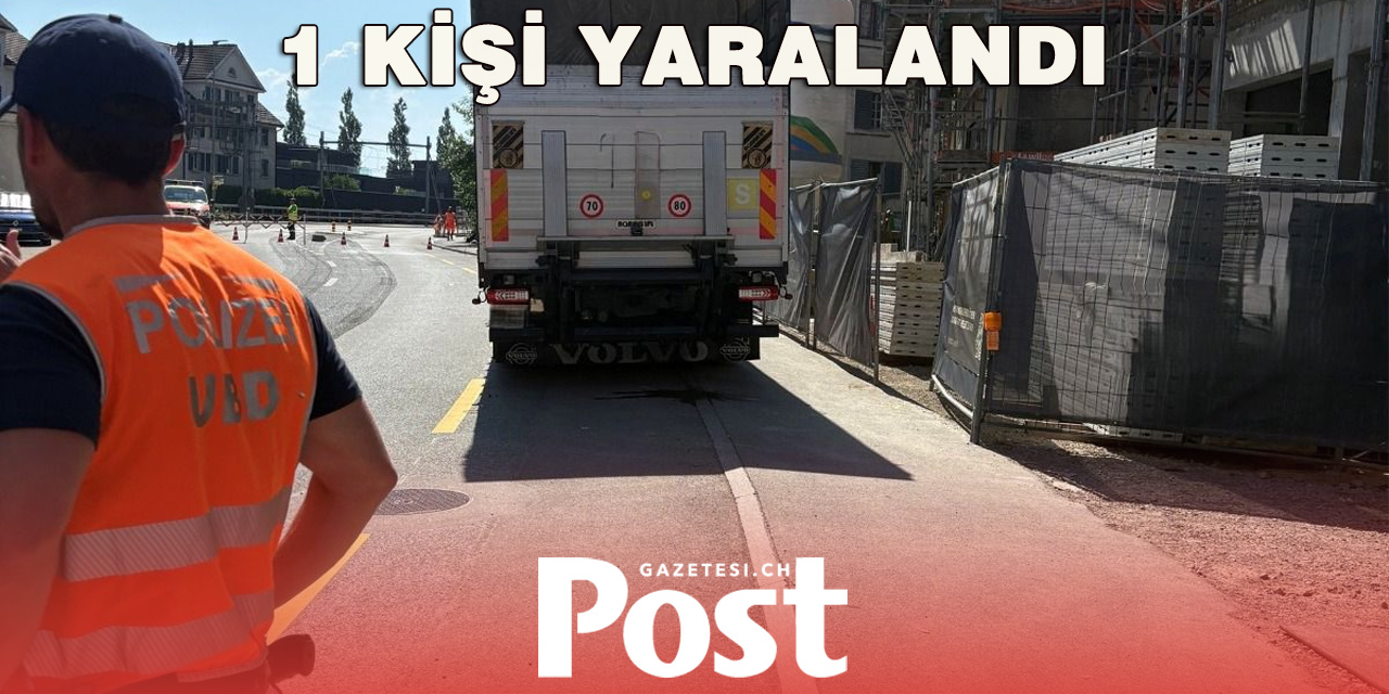Wädenswil’de Bisikletli Kamyona Çarptı: Ağır Yaralandı