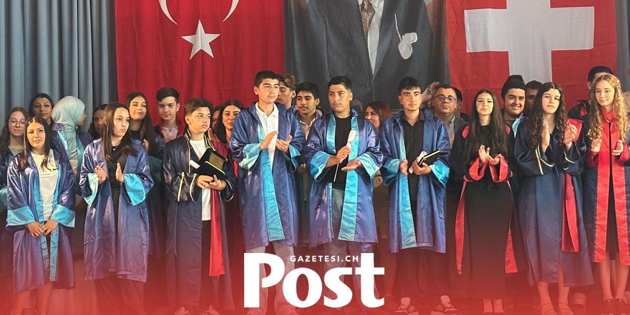 Zürih’te Türkçe ve Türk Kültürü Dersleri Mezuniyet Programı Coşkuyla Gerçekleştirildi