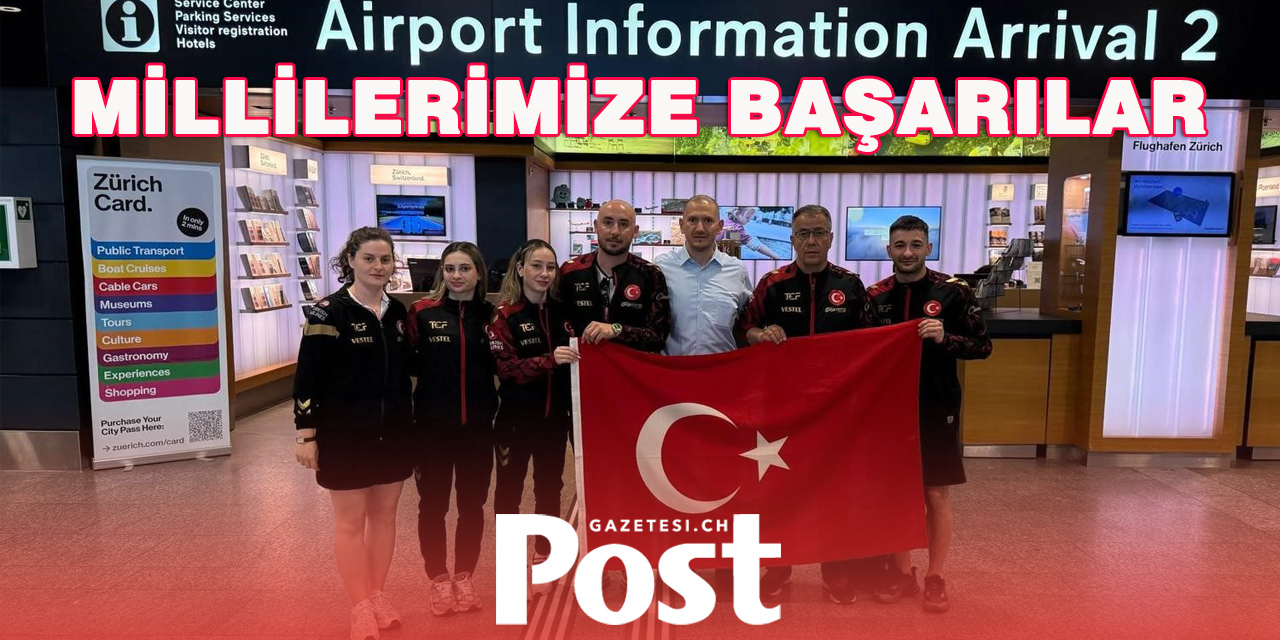 Milli Trampolin Cimnastik Takımı Arosa Dünya Kupası İçin İsviçre’de
