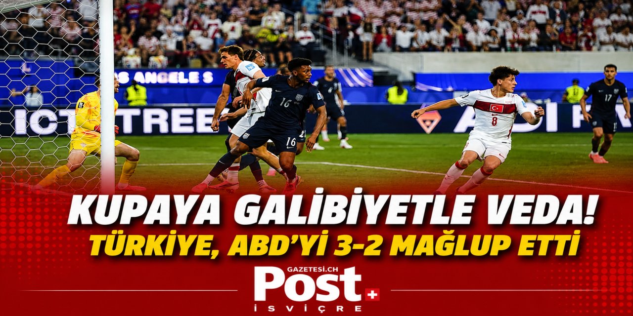 Ay-yıldızlılardan onurlu veda! ABD’yi mağlup ettik