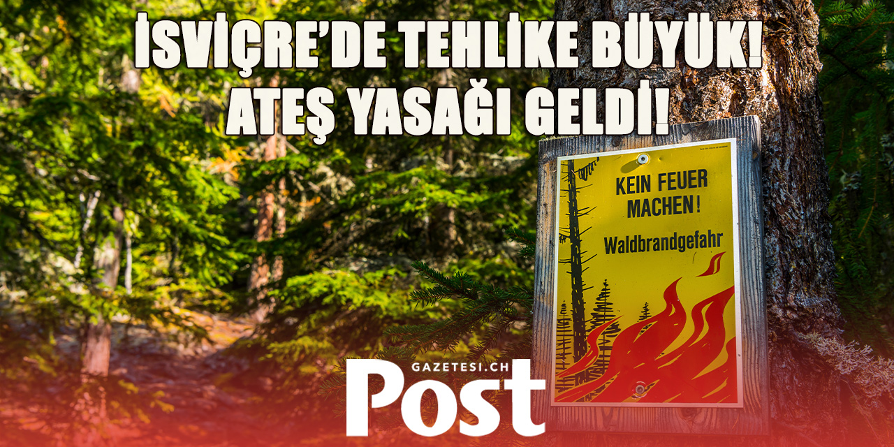 İsviçre'de Orman Yangını Riski Artıyor: Federal Hükümetten Kuraklık Uyarısı