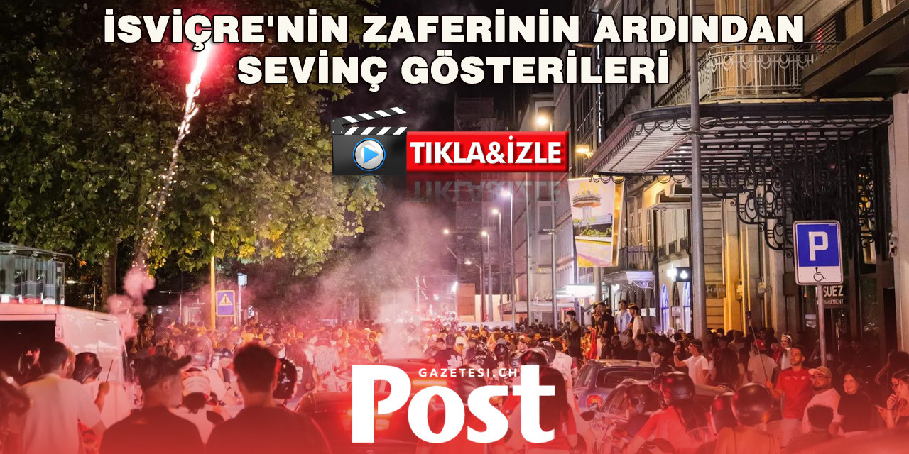 İsviçre’nin galibiyeti Cenevre’de kutlandı, gece olaylarla gölgelendi