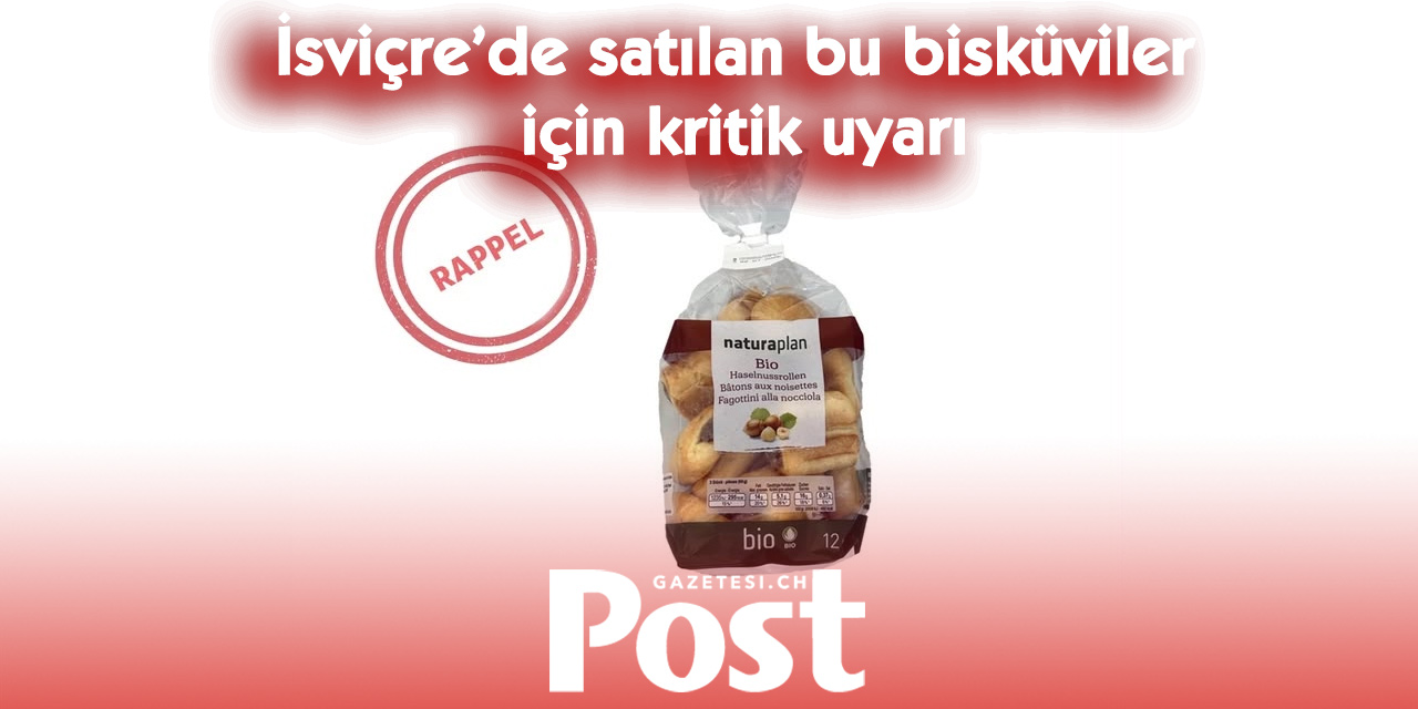 Coop’tan acil geri çağırma: Bu bisküvileri tüketmeyin!