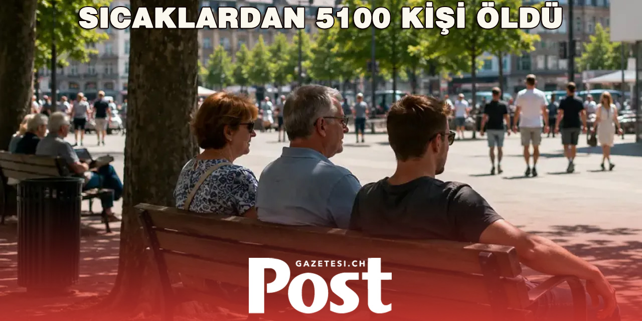 Almanya'da sıcak hava dalgasında 5 bin 100 kişi hayatını kaybetti