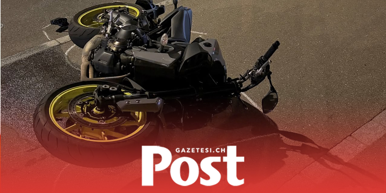 Dübendorf’ta polisten kaçan 15 yaşındaki motosiklet sürücüsü ağır kazaya karıştı