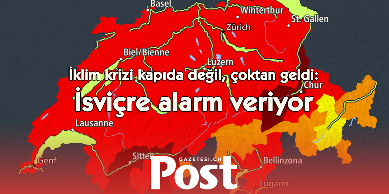 İklim uzmanından çarpıcı uyarı: İsviçre’yi daha sert sıcaklar bekliyor