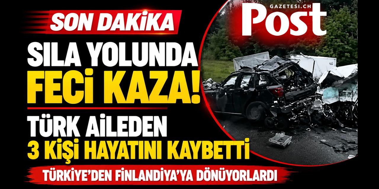 Gurbetçi ailenin dönüş yolculuğu faciayla sonuçlandı: Dört kişi hayatını kaybetti