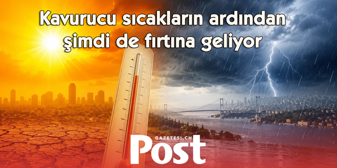 MeteoSwiss’ten şiddetli fırtına alarmı: İsviçre’nin büyük bölümü için uyarı