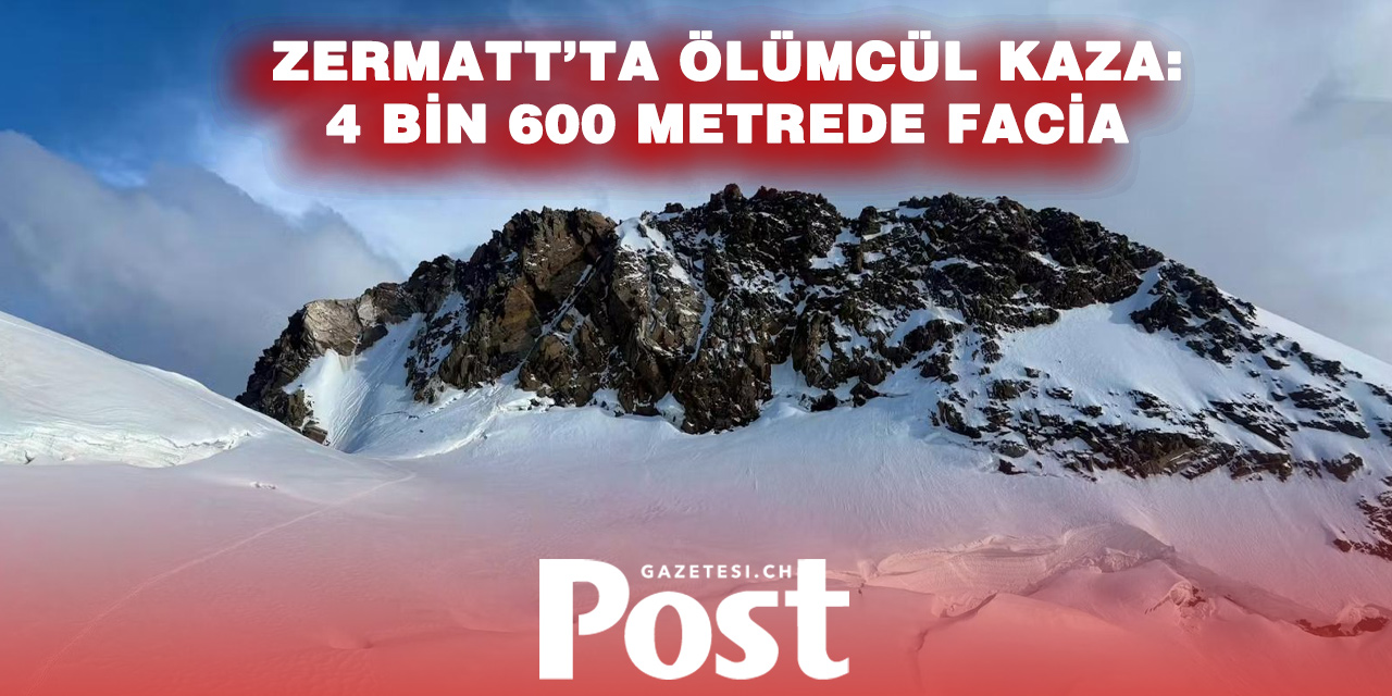 Dufourspitze faciası: 33 yaşındaki dağcı hayatını kaybetti