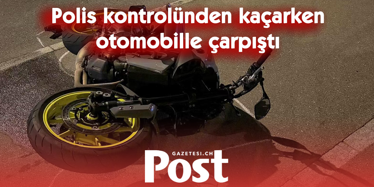 Dübendorf’ta polisten kaçan 15 yaşındaki motosiklet sürücüsü yaşamını yitirdi